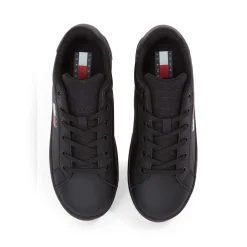 Tommy Jeans Icon Flatform Trainers in Black