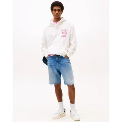Tommy Jeans Novelty Hoodie in White
