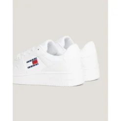 Tommy Jeans Retro Basketball Trainers in White