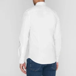 Tommy Jeans Stretch Shirt in White