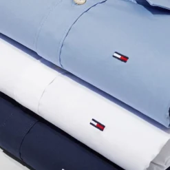 Tommy Jeans Stretch Shirt in White