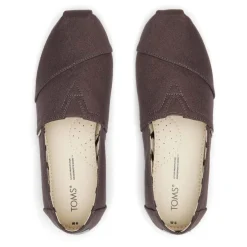 Toms Alpargata Classic Slip-On Shoes in Grey