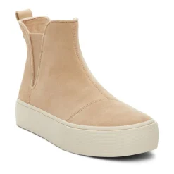 Toms Fenix Platform Chelsea Boots in Natural