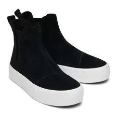 Toms Fenix Platform Chelsea Boots in Black