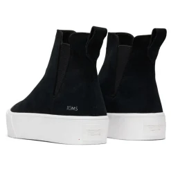 Toms Fenix Platform Chelsea Boots in Black
