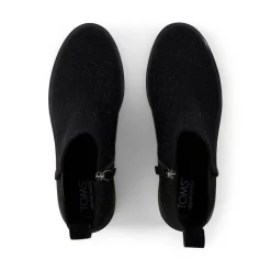 Toms Maude Twill Boots in Black