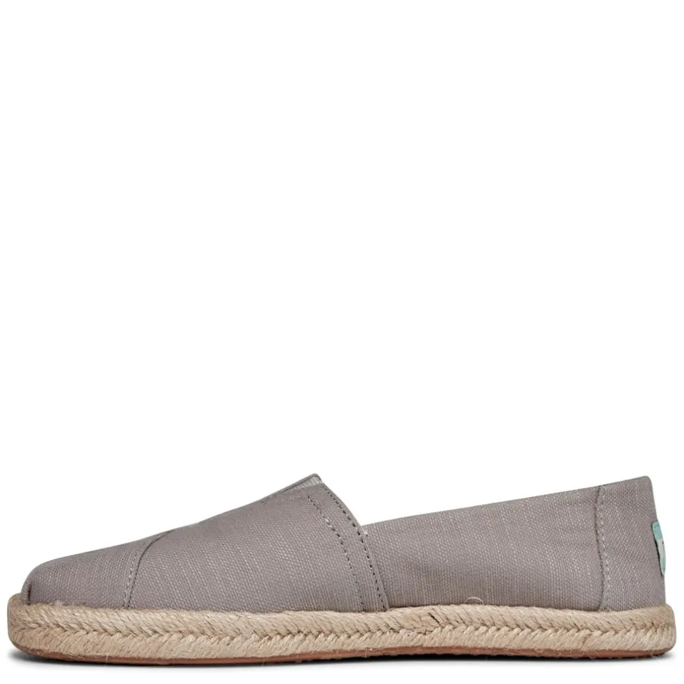 Toms Rope Espadrille in Grey