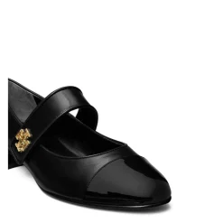 Tory Burch Cap Toe Mary Jane Flats in Black