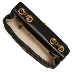 Tory Burch Convertible Shoulder Bag in Black