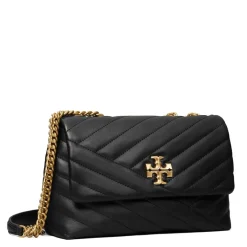 Tory Burch Convertible Shoulder Bag in Black