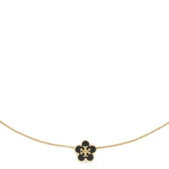 Tory Burch Jewellery Flower Necklace in Gold