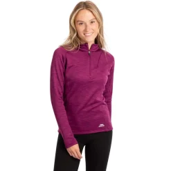 Trespass Fairfrd Fleece in Red