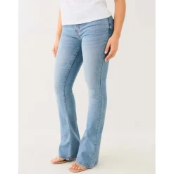 True Religion Becca Mid Rise Bootcut Jeans in Blue