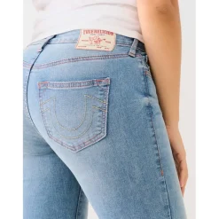 True Religion Becca Mid Rise Bootcut Jeans in Blue
