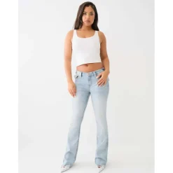 True Religion Bootcut Flared Regular Fit Jeans in Blue