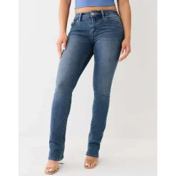 True Religion Five Pocket Straight Fit Jean in Blue