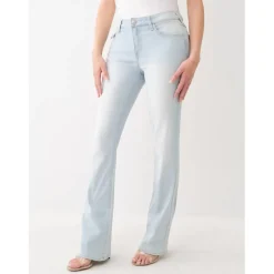 True Religion Mid Rise Bootcut Regular Fit Jeans in Blue