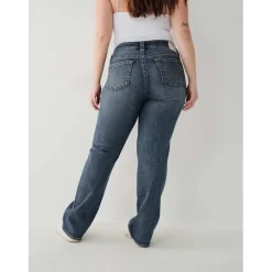 True Religion Mid Rise Jeans in Blue