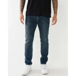 True Religion Rocco Five Pocket Skinny Jeans in Blue