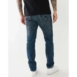 True Religion Rocco Five Pocket Skinny Jeans in Blue