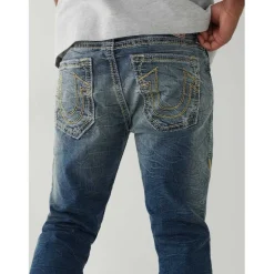 True Religion Rocco Skinny Jeans in Blue