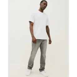 True Religion Single Needle Straight Jean in Grey