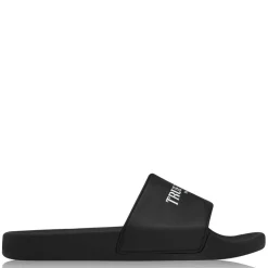 True Religion Sliders in Black