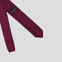 Twisted Tailor Jagger Knitted Tie Mens in Red