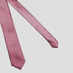 Twisted Tailor Plain Tie in Pink