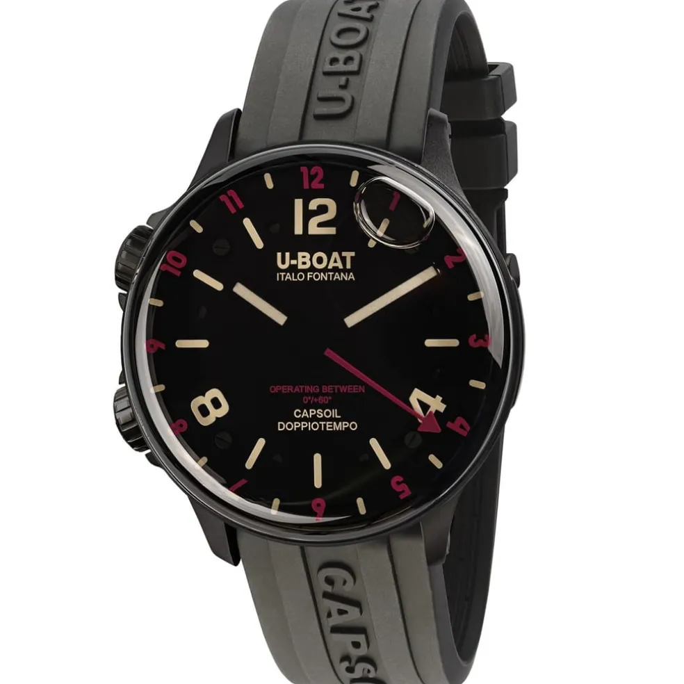 U-Boat U Boat Capsoil Doppiotempo 45 Dlc White in Black