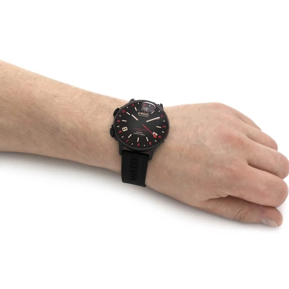U-Boat U Boat Capsoil Doppiotempo 45 Dlc White in Black