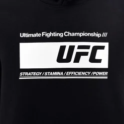 UFC Logo Hoodie in Black