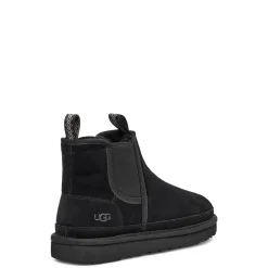 Ugg Chelsea Ankle Low Heel Boots in Black