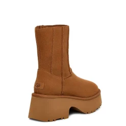 Ugg Seam New Heights Snug Platform Boots in Brown
