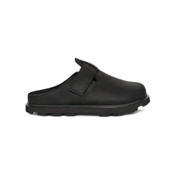 Ugg Solano Round Toe Mules in Black