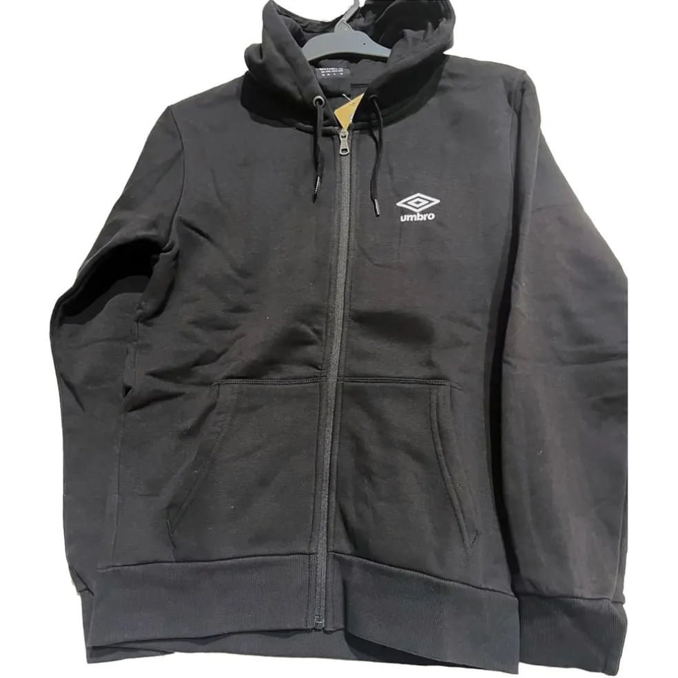 Umbro Oatmeal Oversized Long Sleeve Jacket in Black