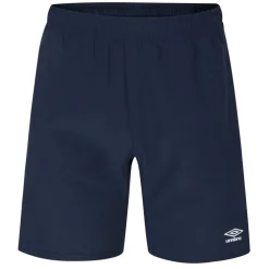 Umbro Premier Long Woven Shorts in Navy