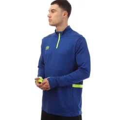 Umbro Premier Mid Layer Training Top in Blue yellow