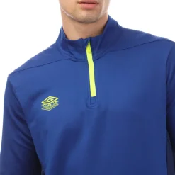 Umbro Premier Mid Layer Training Top in Blue yellow