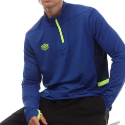 Umbro Premier Mid Layer Training Top in Blue yellow