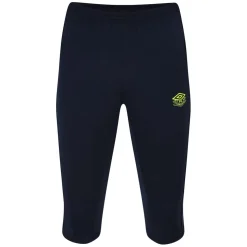 Umbro Premier Pro Training 5/8 Knit Pants in Navy