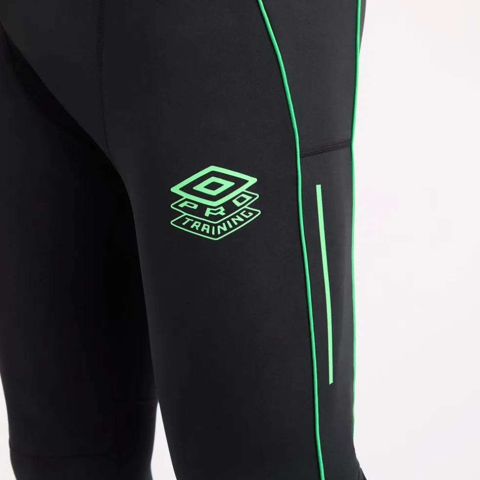 Umbro Pro Athletic Running Tights in Black