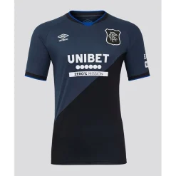 Umbro Rangers Authentic Third Shirt 2025 2026 Adults in Black