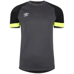 Umbro Short Sleeve Goal Keeper Jersey in Black yellow