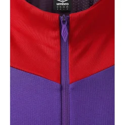 Umbro Womens England Rugby Mid Layer Top 2024 in Red