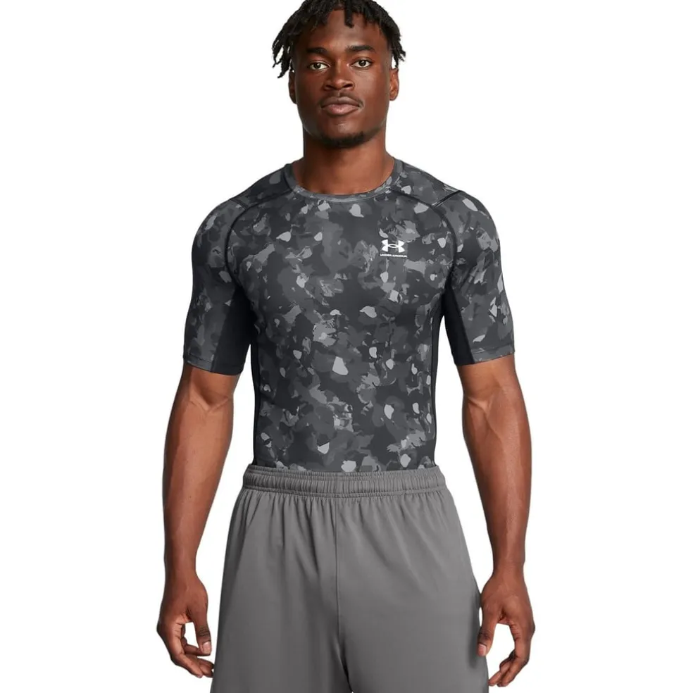 Under Armour Hg Armour Prtd in Black