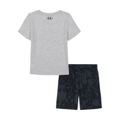 Under Armour 2 Piece T-Shirt And Shorts Set Infants in Grey