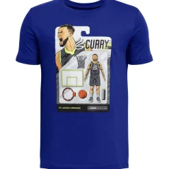 Under Armour Armour Curry Animated Tee 1 T-Shirt Boys in Blue
