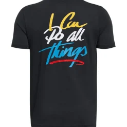 Under Armour Armour Curry Shoe Hook Tee 4 T-Shirt Boys in Black