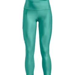 Under Armour Armour Heat Gear Hi Ankle Leggings in Green